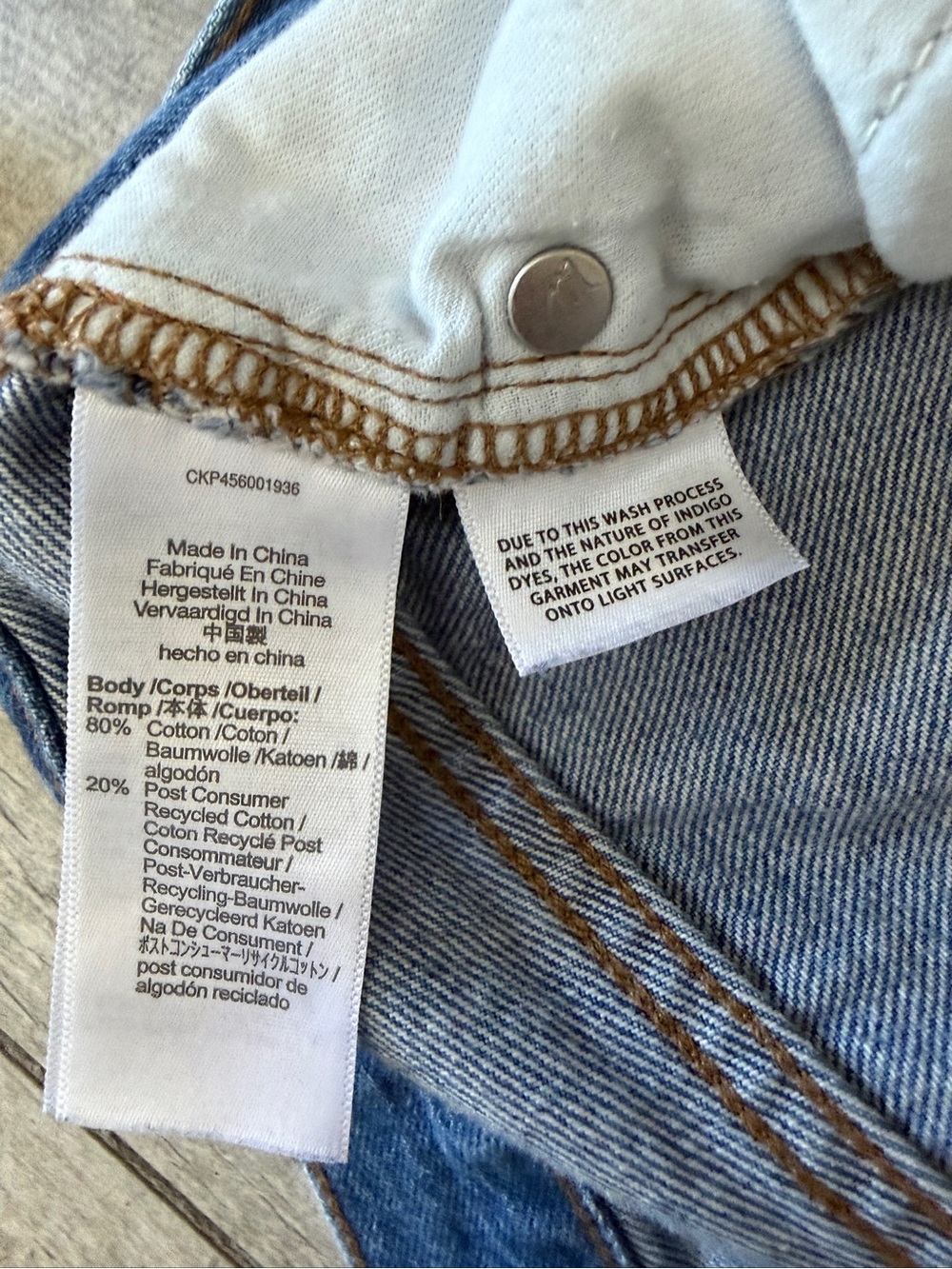 Madewell The Perfect Vintage Straight Jeans Sz 26 - Picture 9 of 11